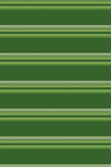 Feometry seamless textile pattern, detailed texture lines fabric. Saded vertical background vector stripe in green and lime colors.