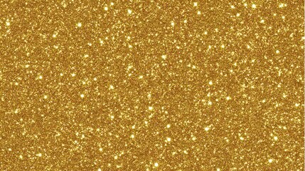 Golden Glitter Texture with Sparkling Effect in Bright Daylight