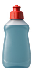 Child-safe rinse aid container with a secure cap for homes with young kids.