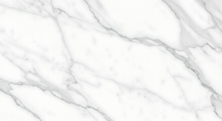 Fototapeta premium Elegant White Marble Texture with Subtle Grey Veins