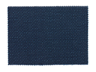 Fabric sample isolated on white