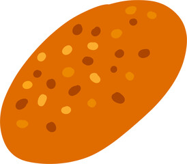 Whole Wheat Bread Illustration