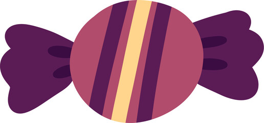 Purple Candy Illustration