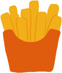 French Fries Illustration
