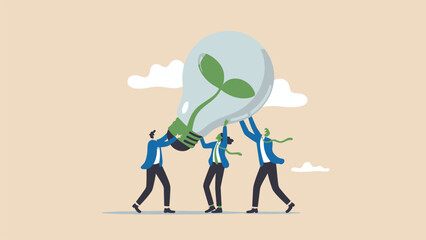 The team is pushing sustainable innovation forward with green energy solutions for the future