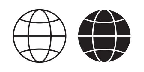 Browser icon. Go to web symbol icon, www symbol, Web icon, website, homepage icon .Vector illustration with stroke and fill on a white background.