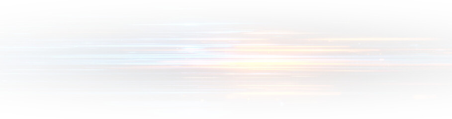 Png futuristic technological style. Png abstract background with speed lines. Neon color rays vector abstract background. The light lines of the road a blue light background creating of movement