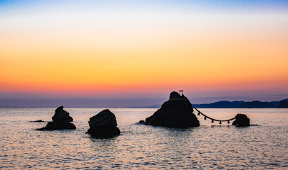 伊勢　二見浦の日の出