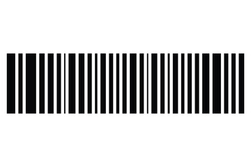 barcode icon, abstract barcode icon.