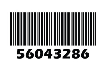 barcode icon, abstract barcode icon.