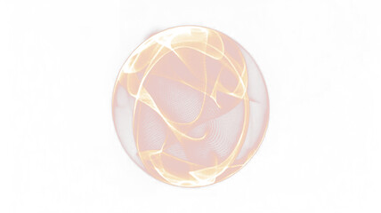 Abstract circular PNG overlay featuring soft pastel swirls and intricate patterns, creating a visually captivating design element for creative projects and digital art