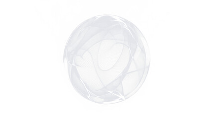 Abstract white PNG overlay featuring delicate mesh patterns, creating a soft and ethereal visual effect, ideal for design projects and creative backgrounds with copy space