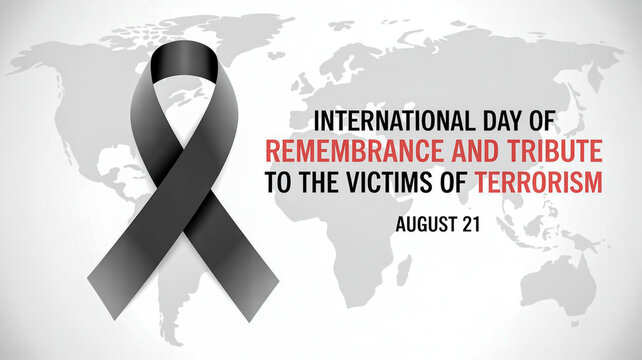 Remembering victims of terrorism international day august 21 global awareness mourning
