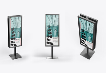Vertical Banner Mockup