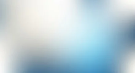 Fotobehang Kunst Abstract blurred background with soft blue and white gradient, simple and clean backdrop for website design, presentation or product display, smooth texture  © Celt Studio