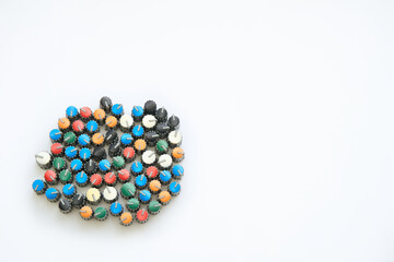 Knobs.Buttons potentiometers for volume,frequencies of mixer,amplifier