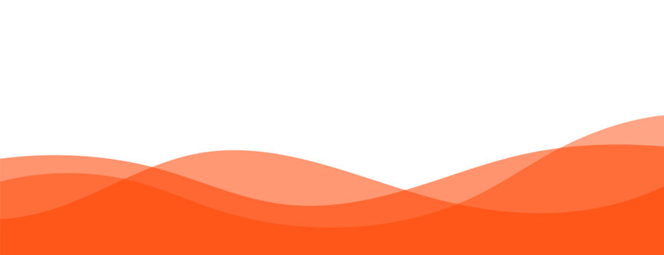 Separator footer, modern divider shape with transparent layers for bottom of the website page