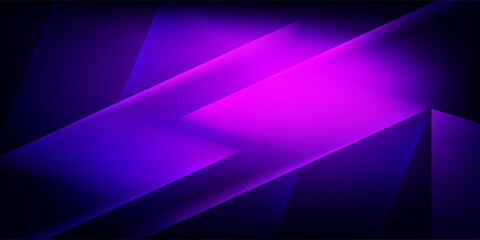 Abstract violet and light blue geometric background. Dynamic shapes composition. Cool background design for posters. Vector illustration. Basic RGB