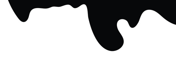 Liquid flowing Icon, black spilled liquid icon, water drop icon, blood drop and oil dropping icon.