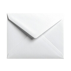 Simple white envelope ready for mailing important documents or letters at any time and place