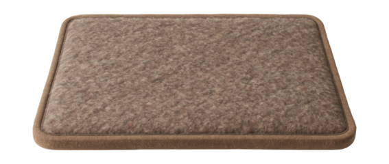 Sustainable pet bed mat crafted from recycled materials for eco-friendly living.