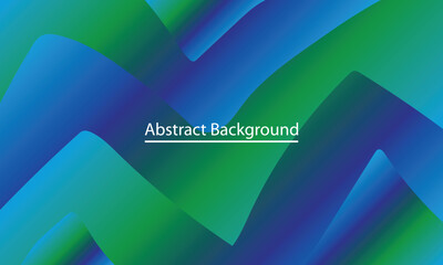 Colorful abstract wave background with squares and flowing lines design