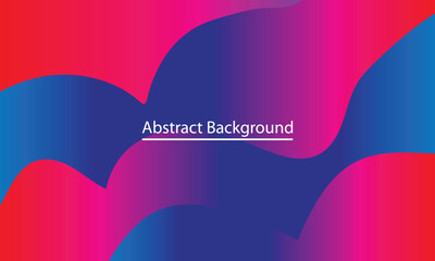 Colorful Abstract Vector Background Curved Design Elements