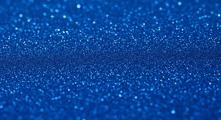 Abstract blue glitter background for festive designs and decorations