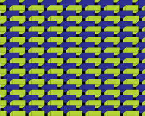 Obraz premium Geometric pattern of a seamless brick wall texture suitable for a tile or construction design backdrop