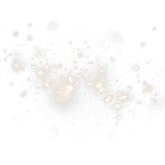 Soft white glittering png overlay with sparkling bokeh effects, creating a dreamy atmosphere for design projects, enhancing visual storytelling and creativity