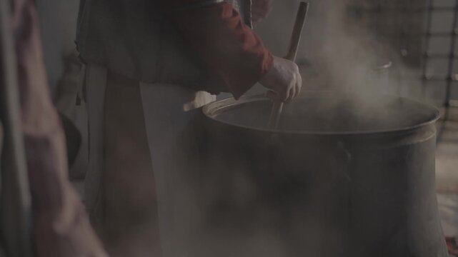 Preparing meals in traditional Ottoman cuisine