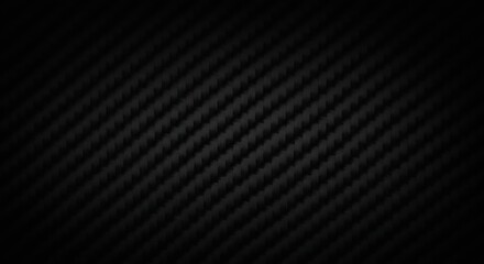 Fototapeta premium Abstract dark carbon fiber texture background with diagonal lines and subtle pattern