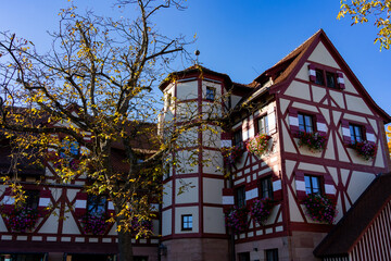 N&uuml;rnberg in Bayern im Herbst