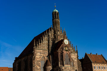 Nürnberg in Bayern Deutschland im Herbst