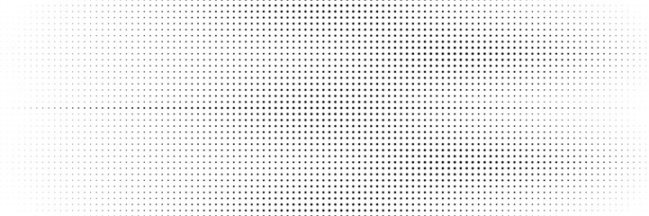 fun beautiful black and white shadow halftones retro pop art funky urban colorful comic book. Dotted halftone gradient texture. Vanishing polka dot background.