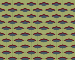 retro seamless geometric vector pattern for stylish textile fashion wallpaper backdrop design