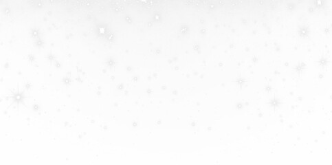 White sparkling background with soft gradient and shimmering stars, creating a dreamy atmosphere ideal for overlays, invitations, and festive designs with copy space