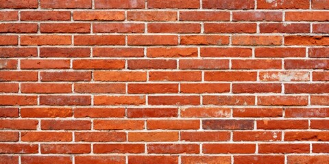 Horizontal Brick Pattern — Traditional Construction Material for Urban and Rustic Facades