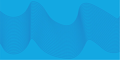 Abstract blue glowing geometric lines modern shiny blue circle lines pattern. Suit for cover   banner  brochure