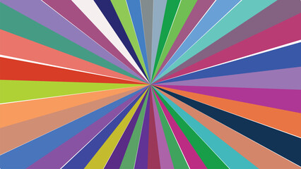 abstract colorful background with rays