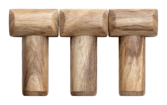 Crafting tools for woodwork home workshop product showcase top view isolated on transparent background