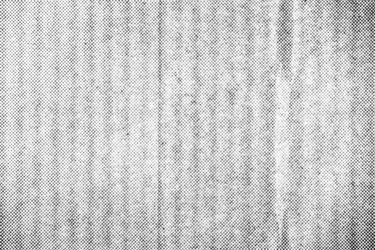 Seamless vintage distressed small halftone dot background pattern. Grunge black and white printer ink raster dots transparent texture overlay. Retro comic book print making creative concept backdrop.