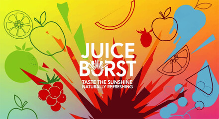 Juice Burst A Vibrant Explosion of Fruity Flavors and Refreshing Sunshine