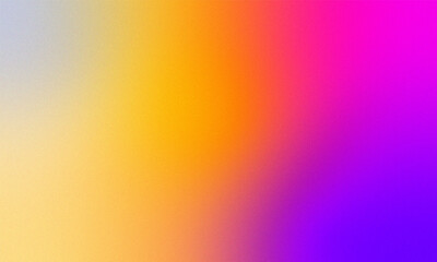 Vibrant pixelated gradient background with a smooth transition from yellow to orange pink and purple hues.