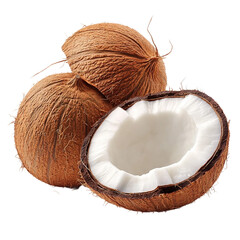 coconut Isolated on transparent background.png