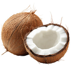 coconut Isolated on transparent background.png