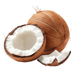 coconut Isolated on transparent background.png