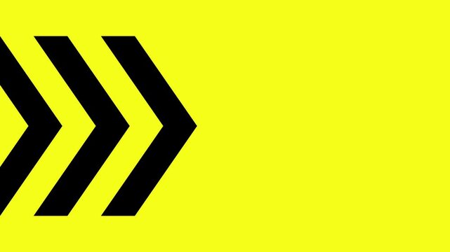 Arrow moves to the right