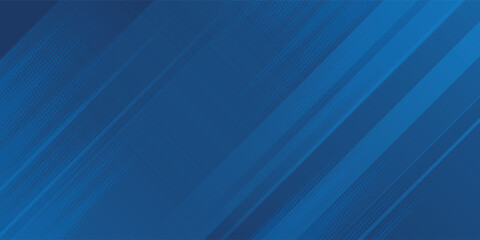Obraz premium Blue background with abstract box rectangle geometric shapes modern element for banner, presentation design and flyer