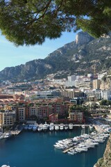 Fototapeta premium view of monaco